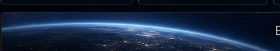 Earth glowing above a dark horizon as an illustration for memories connected to space