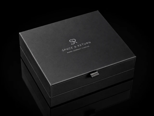 Closed post-recovery return presentation box