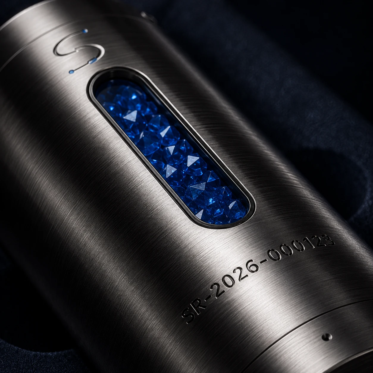Engraved capsule serial number